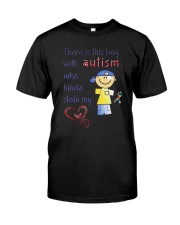 Autism Stole My Heart Classic T-Shirt thumbnail