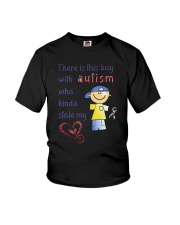 Autism Stole My Heart Youth T-Shirt thumbnail