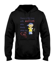 Autism Stole My Heart Hooded Sweatshirt thumbnail