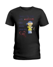 Autism Stole My Heart Ladies T-Shirt thumbnail