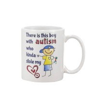 Autism Stole My Heart Mug front