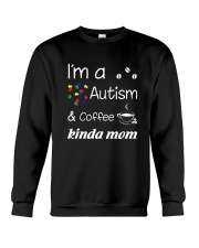 Autism Kinda Mom Crewneck Sweatshirt thumbnail
