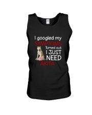 Akita Symptoms Unisex Tank thumbnail