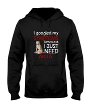 Akita Symptoms Hooded Sweatshirt thumbnail
