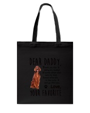 Irish Setter Daddy Tote Bag thumbnail