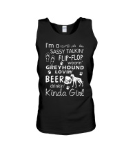 Greyhound Sassy Talking Unisex Tank thumbnail