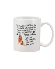Grooviest Dad Golden Retriever Mug front