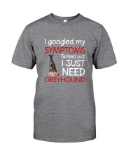Greyhound Symptoms Classic T-Shirt front
