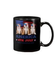 4th July Bulldog Mug thumbnail