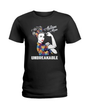 Mom Autism Ladies T-Shirt thumbnail