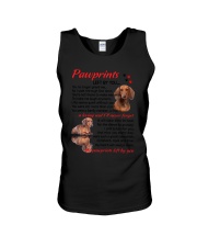 Pawprints Dachshund Unisex Tank thumbnail