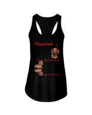 Pawprints Dachshund Ladies Flowy Tank thumbnail