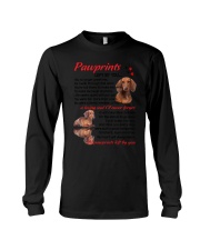 Pawprints Dachshund Long Sleeve Tee thumbnail