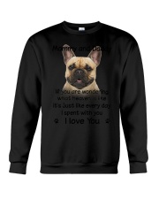 French Bulldog Mommy And Daddy Crewneck Sweatshirt thumbnail