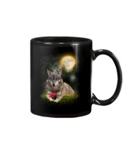 Wolf Flower Mug thumbnail
