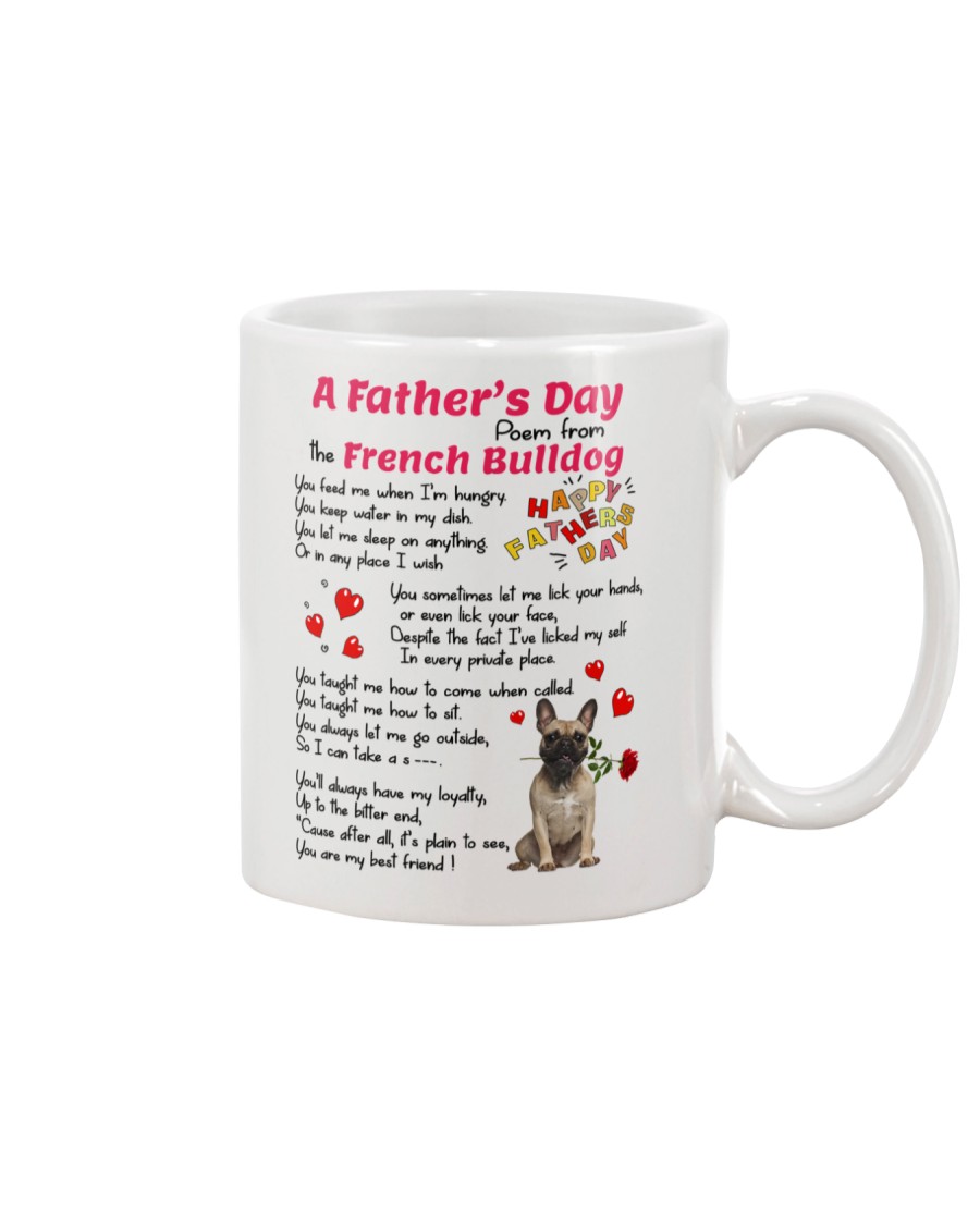 Poem From French Bulldog Mug