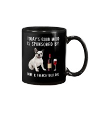 Good Mood Wine French Bulldog Mug thumbnail