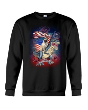 Dinosaur Pug Crewneck Sweatshirt thumbnail
