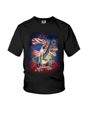 Dinosaur Pug Youth T-Shirt thumbnail