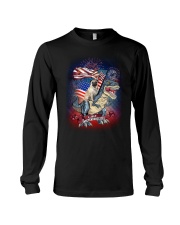 Dinosaur Pug Long Sleeve Tee thumbnail