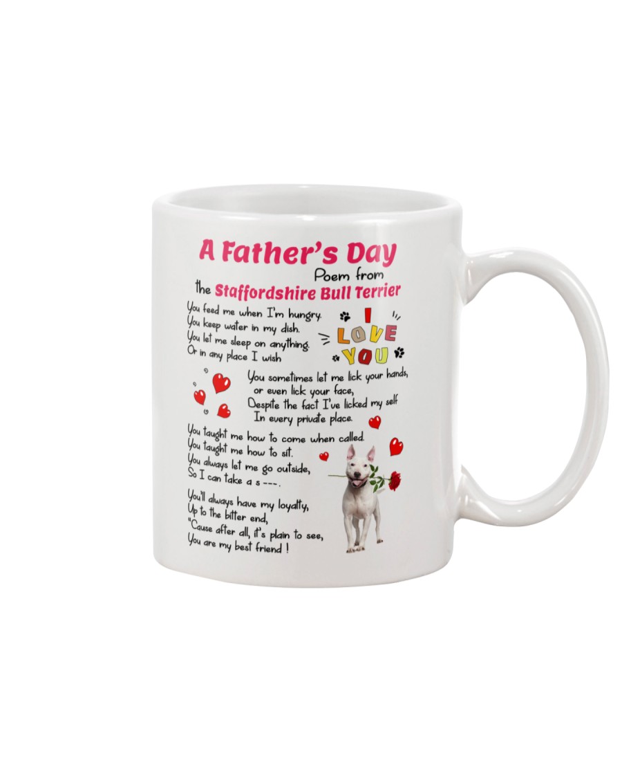 Poem From Staffordshire Bull Terrier Mug