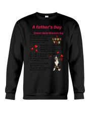 Poem From Greater Swiss Mountain Dog Crewneck Sweatshirt thumbnail