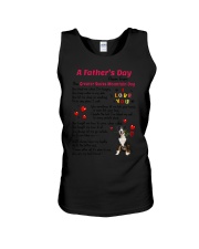 Poem From Greater Swiss Mountain Dog Unisex Tank thumbnail