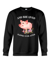 Pig Happy Crewneck Sweatshirt thumbnail