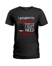 Mermaid Symptoms Ladies T-Shirt thumbnail