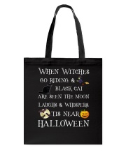 Cat Halloween Tote Bag thumbnail