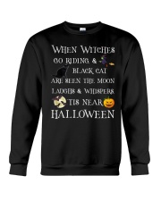 Cat Halloween Crewneck Sweatshirt thumbnail