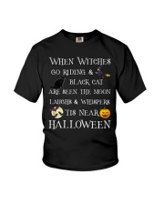 Cat Halloween Youth T-Shirt thumbnail