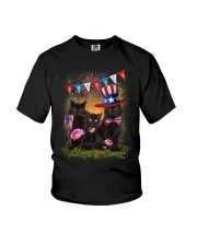 Black Cat America Youth T-Shirt thumbnail