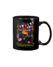Black Cat America Mug thumbnail