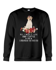 Labrador Retriever All I Need Crewneck Sweatshirt thumbnail