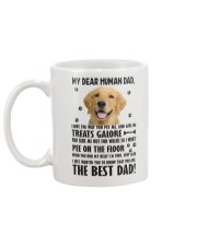 Human Dad Golden Retriever Mug back