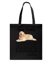 Daddy Golden Retriever Tote Bag thumbnail