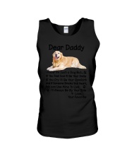 Daddy Golden Retriever Unisex Tank thumbnail