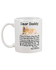 Daddy Golden Retriever Mug back