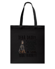 Daddy Doberman Pinscher Tote Bag thumbnail