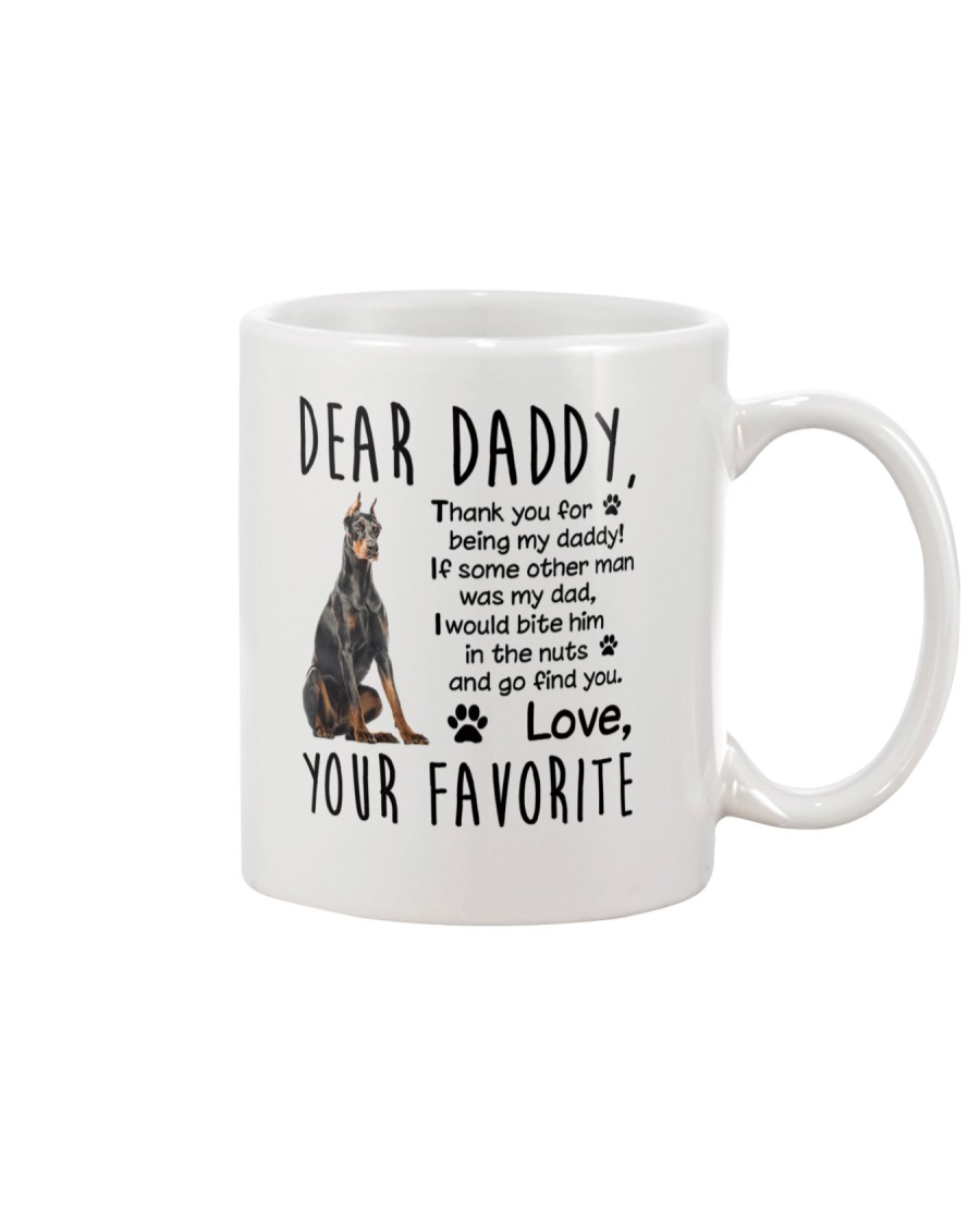 Daddy Doberman Pinscher Mug