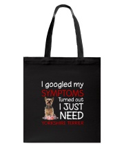 Yorkshire Terrier Symptoms Tote Bag thumbnail