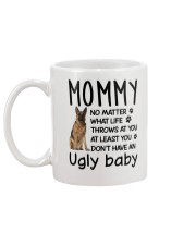 German Shepherd Ugly Baby Mug back