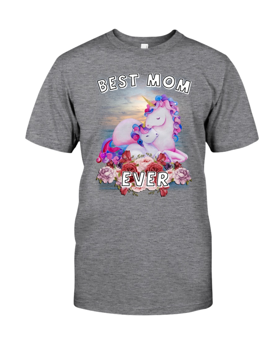 Unicorn Best Mom Classic T-Shirt