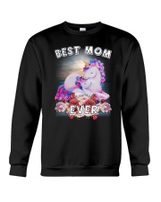 Unicorn Best Mom Crewneck Sweatshirt thumbnail
