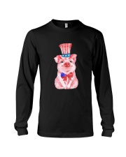 Independence Day Pig Long Sleeve Tee thumbnail