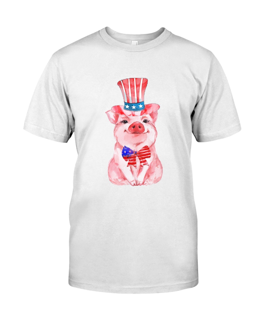 Independence Day Pig Classic T-Shirt