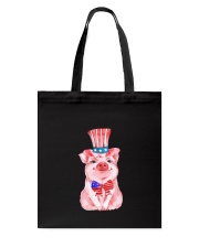 Independence Day Pig Tote Bag thumbnail