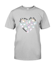 Just A Girl Unicorns Classic T-Shirt front
