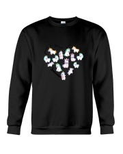 Just A Girl Unicorns Crewneck Sweatshirt thumbnail